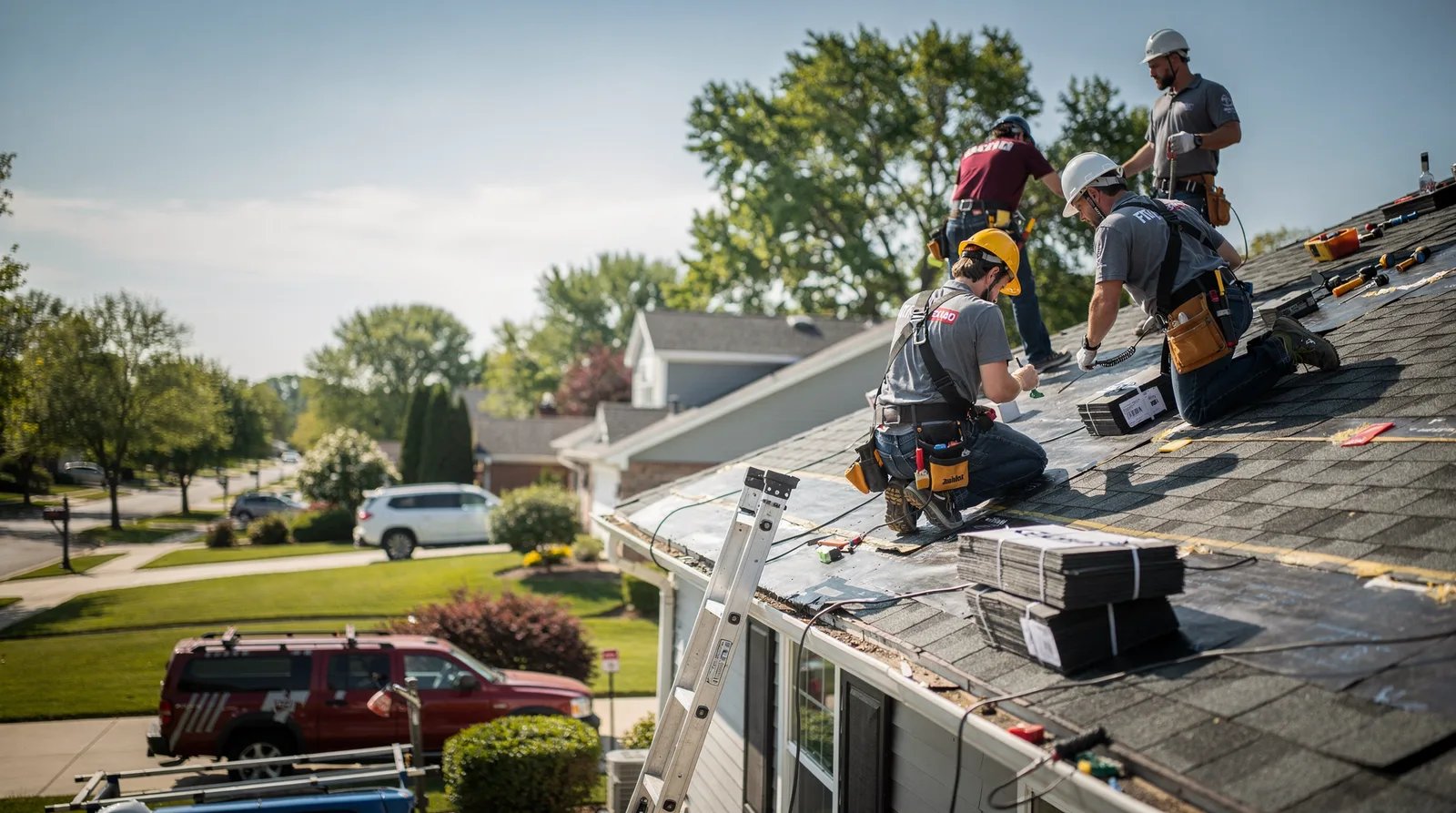 Roof Repair in Franklin, ME around you